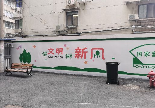 鄂州社区墙绘